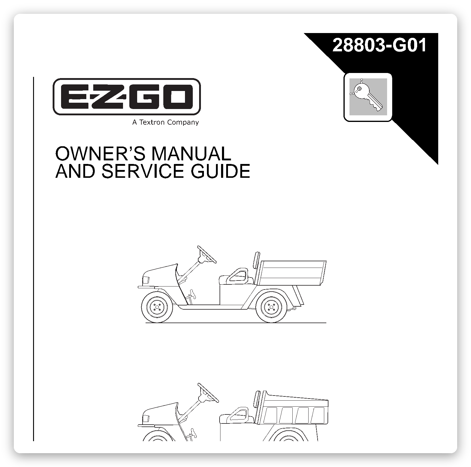 EZGO MPT owner's manual