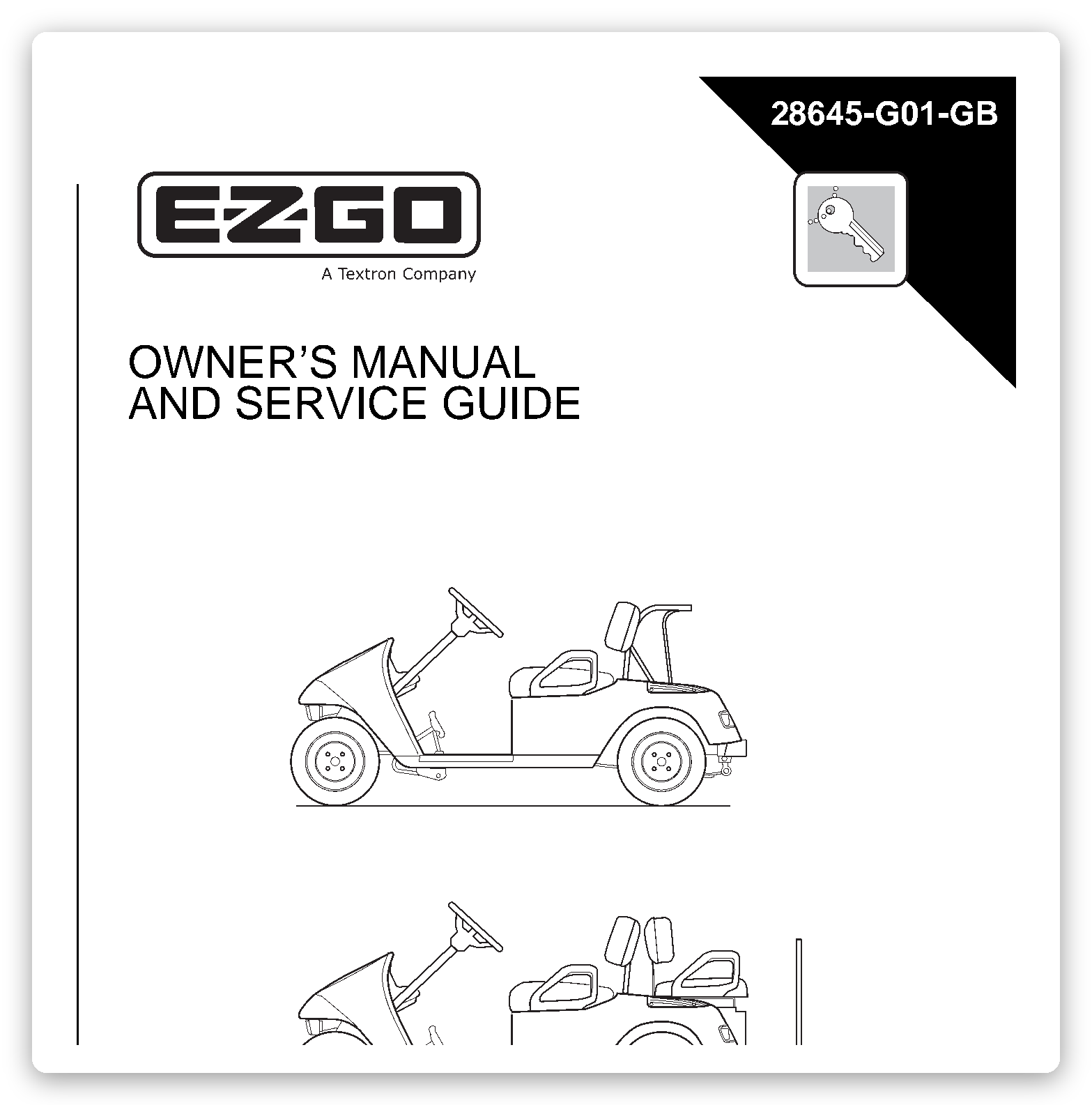 EZGO TXT owner's manual