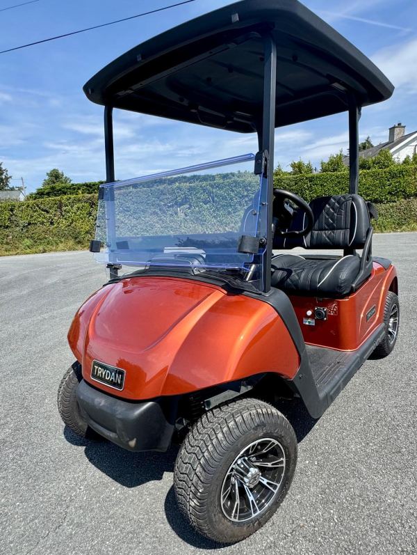 Trydan B2 Electric Golf Buggy – Orange